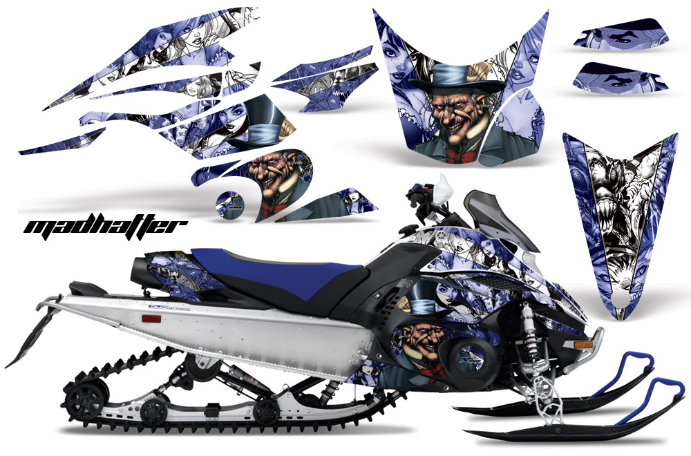 Yamaha FX Nytro Graphics Kit MADHATTER WHITE